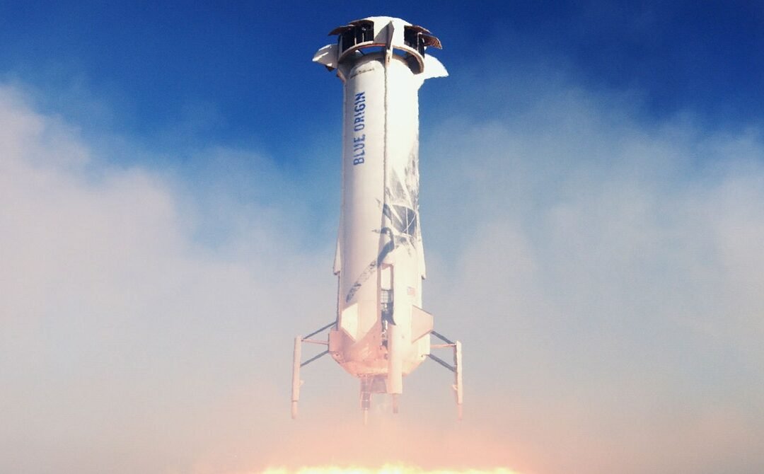 Jeff Bezos Touches Space Aboard Blue Origin Rocket