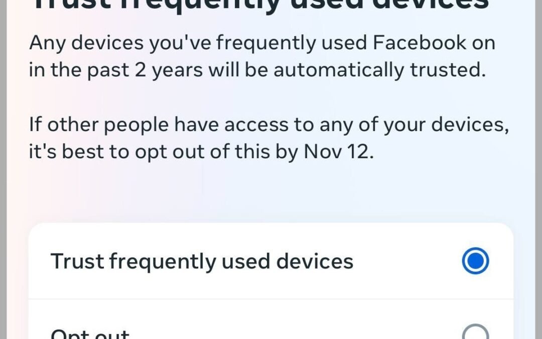 How to Turn Off Facebook’s Two-Factor Authentication Change